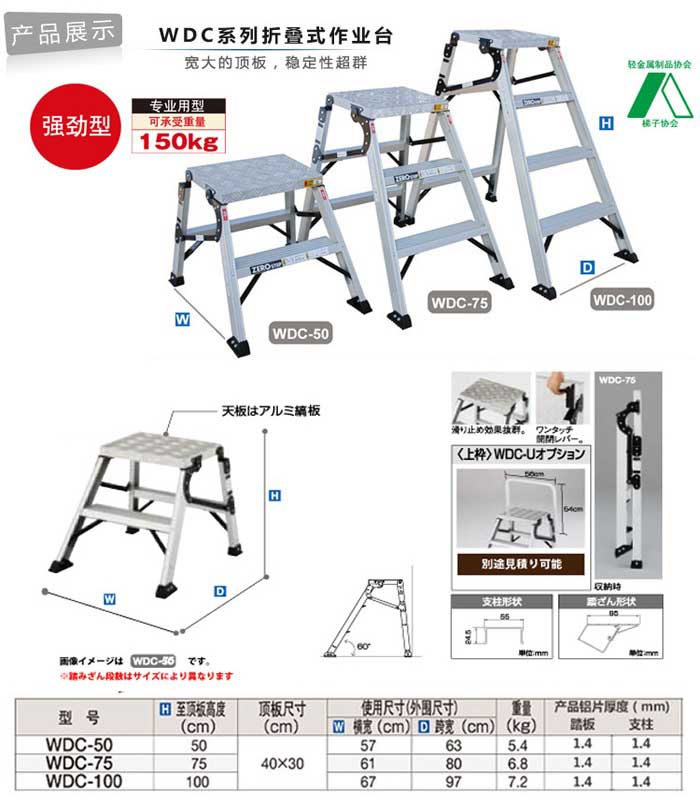 Hasegawa Japanese Platform Ladder (WDC)