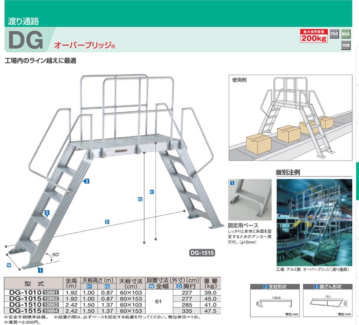 Hasegawa Production Platform Ladder (DG)